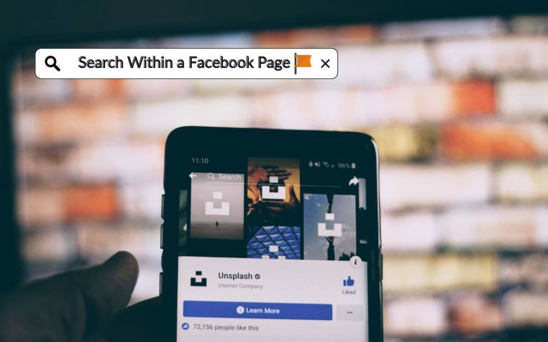 How To Search Within a Facebook Page