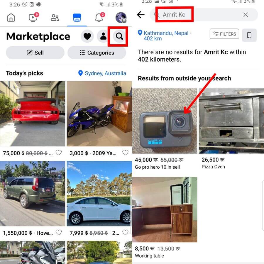 How to Contact a Seller on Facebook Marketplace 