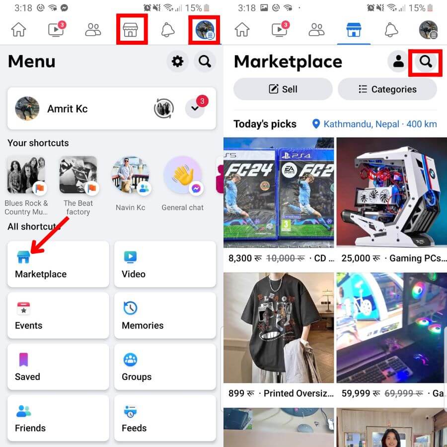 How to Find a Seller's Profile on Facebook Marketplace