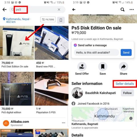 How To Find Someone's Facebook Marketplace Profile