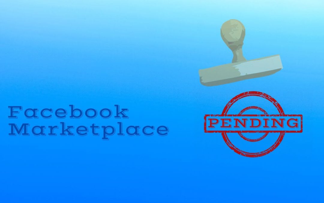 How To Mark As Pending On Facebook Marketplace