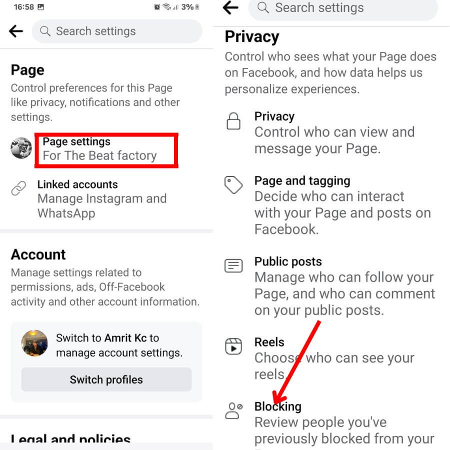 How to remove someone from Facebook page