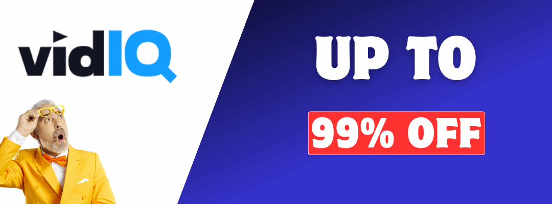 Get vidIQ Promo Code – 99% OFF | Coupon Code For May 2026